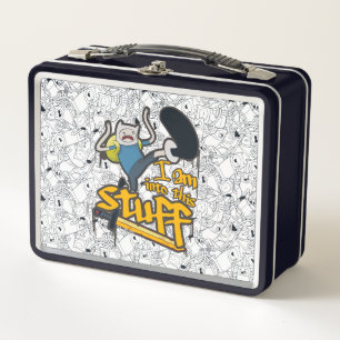 Adventure Time   Finn "I Am Into This Stuff" Metal Lunch Box