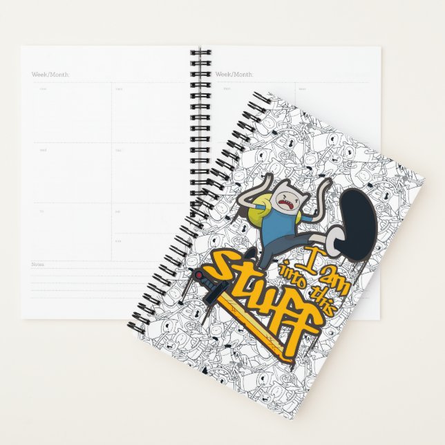 Adventure Time | Finn "I Am Into This Stuff" Planner (Display)