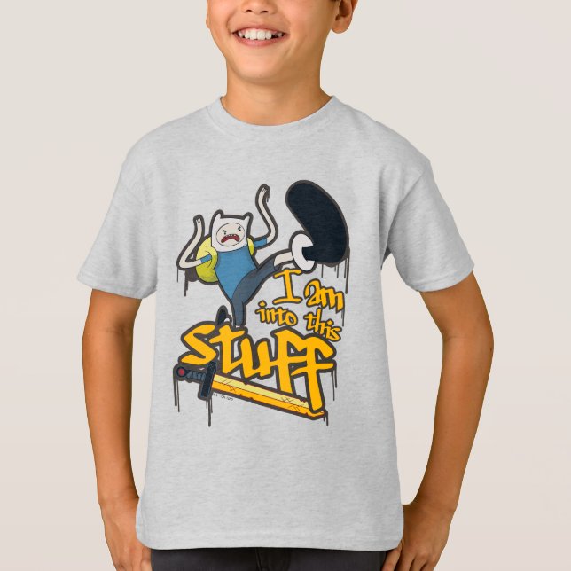 Adventure Time | Finn "I Am Into This Stuff" T-Shirt (Front)