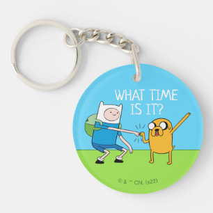 Adventure Time Finn & Jake Fist Bump Key Ring