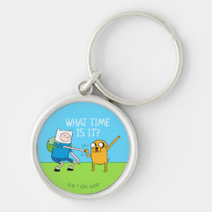 Adventure Time Finn & Jake Fist Bump Key Ring