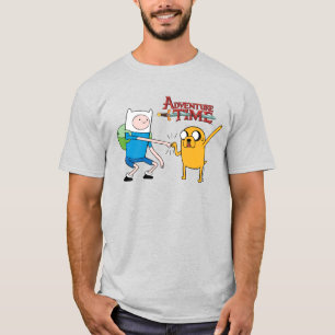 Adventure Time   Finn & Jake Fist Bump T-Shirt
