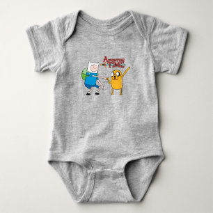 Adventure Time Finn & Jake Fist Bump T-Shirt Baby Bodysuit