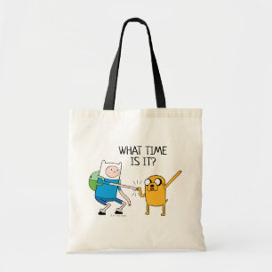 Adventure Time   Finn & Jake Fist Bump Tote Bag