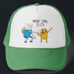 Adventure Time | Finn & Jake Fist Bump Trucker Hat<br><div class="desc">Check out best friends Finn and Jake fist bump!</div>