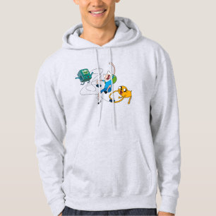 Adventure Time Finn & Jake Play With BMO Hoodie