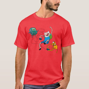 Adventure Time Finn & Jake Play With BMO T-Shirt