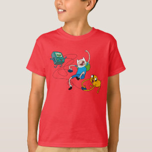 Adventure Time Finn & Jake Play With BMO T-Shirt
