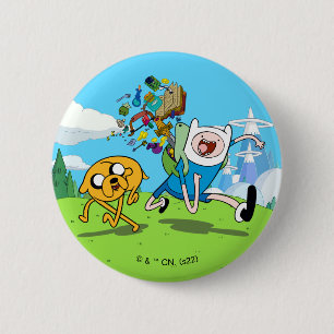 Adventure Time Finn's Backpack Adventure Gear 6 Cm Round Badge