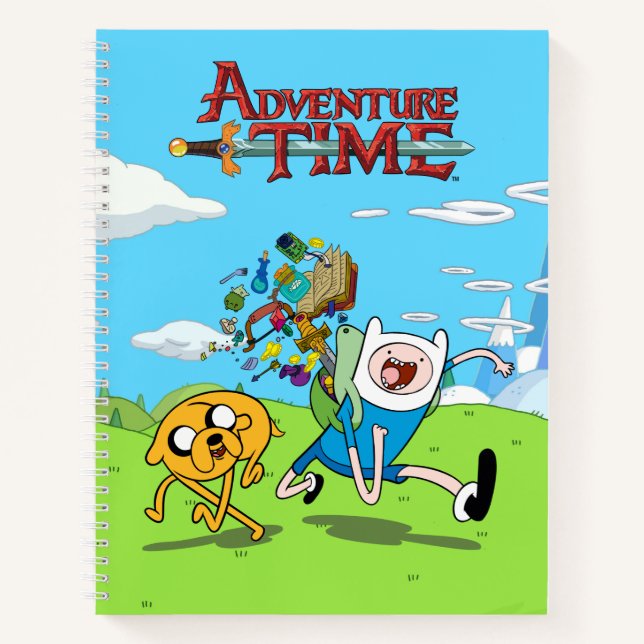 Adventure Time | Finn's Backpack Adventure Gear Notebook (Front)