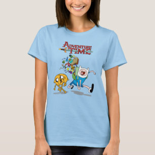 Adventure Time Finn's Backpack Adventure Gear T-Shirt