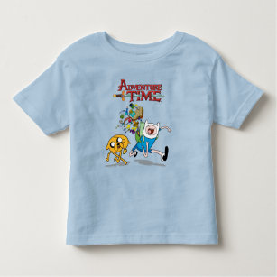 Adventure Time   Finn's Backpack Adventure Gear T- Toddler T-Shirt