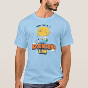 Adventure Time   Jake Floating With Finn T-Shirt