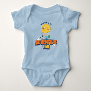Adventure Time Jake Floating With Finn T-Shirt Baby Bodysuit