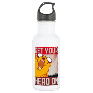 Adventure Time   Jake "Get Your Hero On" 532 Ml Water Bottle