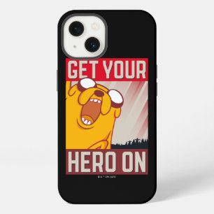 Adventure Time Jake "Get Your Hero On" iPhone 13 Case