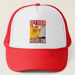 Adventure Time Jake "Get Your Hero On" Trucker Hat