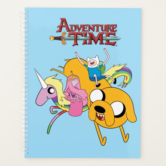 Adventure Time | Lady, Bubblegum, Finn, & Jake Planner (Front)