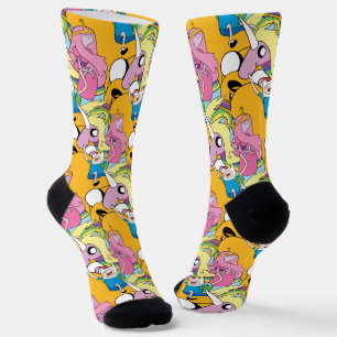 Adventure Time   Lady, Bubblegum, Finn, & Jake Soc Socks