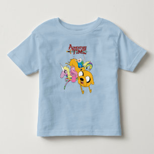 Adventure Time Lady, Bubblegum, Finn, & Jake T-S Toddler T-Shirt