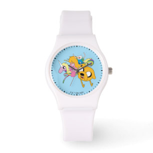 Adventure Time   Lady, Bubblegum, Finn, & Jake Watch