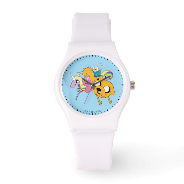 Adventure Time | Lady, Bubblegum, Finn, & Jake Watch (Front)