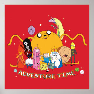 Adventure Time Large Jake Group Graphic Poster