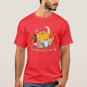 Adventure Time Large Jake Group Graphic T-Shirt