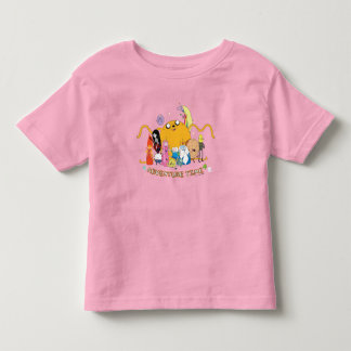 Adventure Time | Large Jake Group Graphic T-Shirt