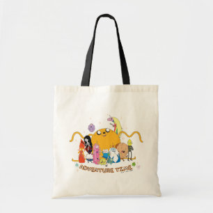 Adventure Time Large Jake Group Graphic Tote Bag