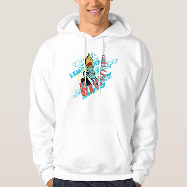 Adventure Time | Lemon Grab "UNACCEPTABLE" Hoodie (Front)