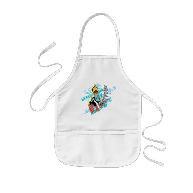Adventure Time | Lemon Grab "UNACCEPTABLE" Kids Apron (Front)