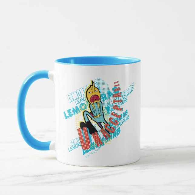 Adventure Time | Lemon Grab "UNACCEPTABLE" Mug (Left)