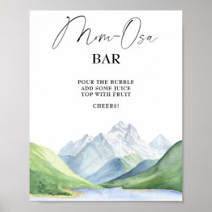 Adventure time! - Mon-osa bar Poster