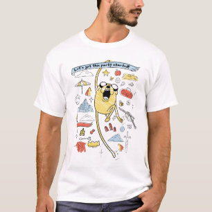 Adventure Time "Party" Jake Sketch T-Shirt