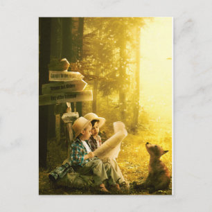 Adventure Time Postcard