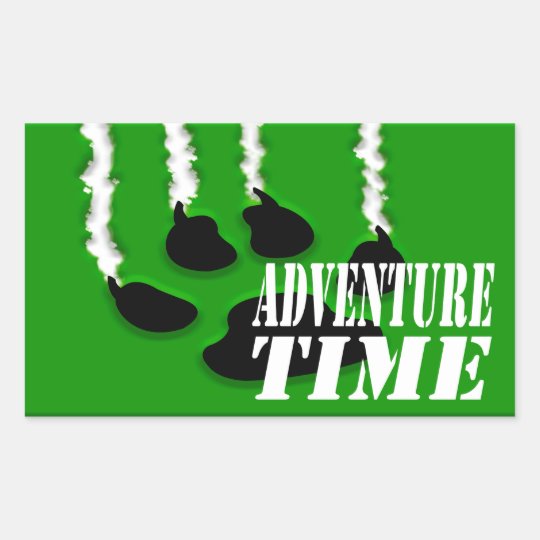 Adventure Time Rectangular Sticker