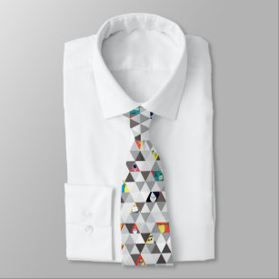 Adventure Time   Triangular Character Pattern Tie