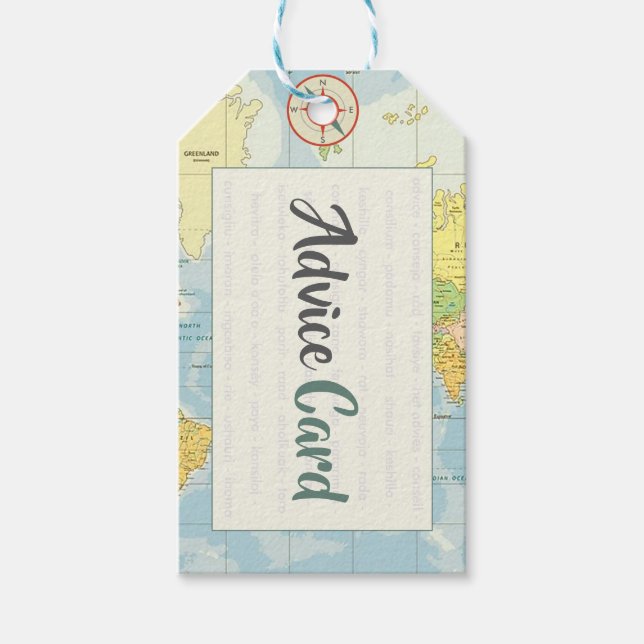 Adventure  |  Travel  |  Advice Luggage Tags (Front)
