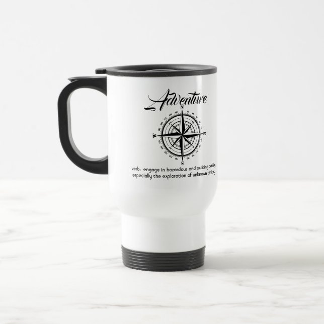 Adventure  travel mug (Left)