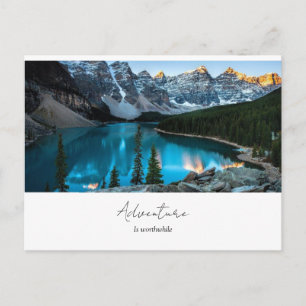 Adventure travel photo postcard custom postcard
