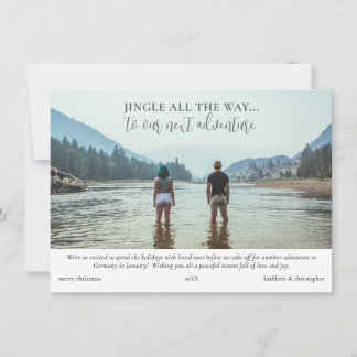 Adventure Travel Photos Collage Christmas Holiday Card