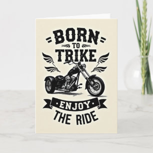 Adventure Trike Birthday Card