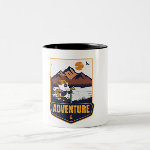 Adventure  Two-Tone coffee mug