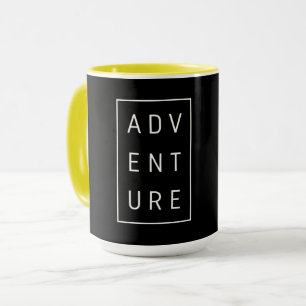 Adventure Typography Mug