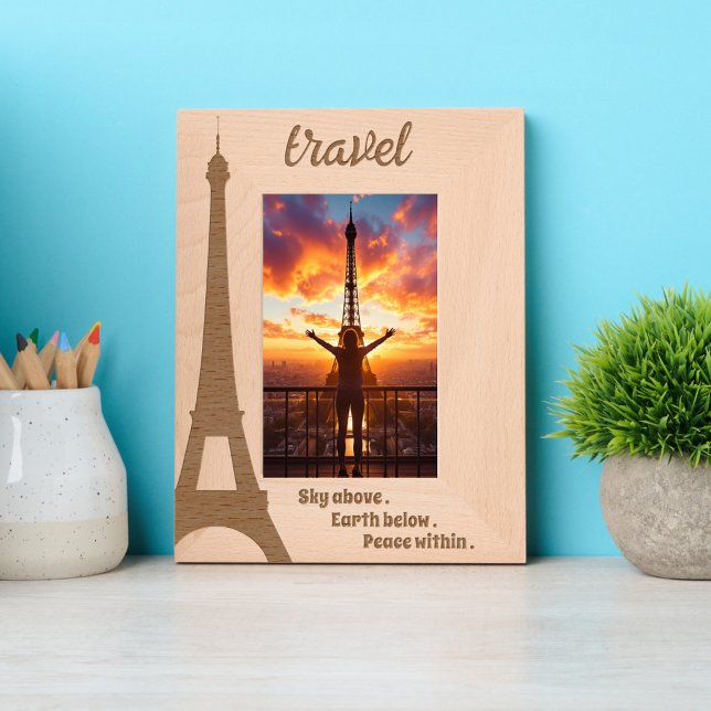 Adventure & Vacation Memory Personalised Travel Etched Frames (Creator Uploaded)