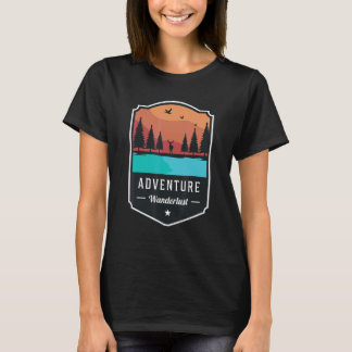Adventure Wanderlust Seeking Traveler Camping Natu T-Shirt