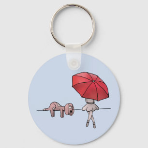 Adventure with dog key ring