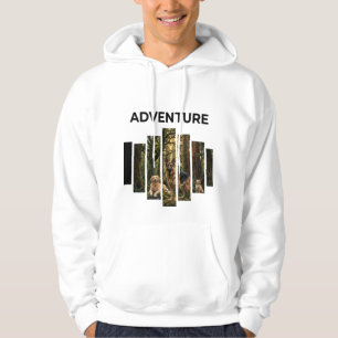 Adventure With Dogs Forest Outdoor T-Shirt Hoodie