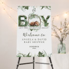 Adventure Woodland Bear Baby Boy Shower